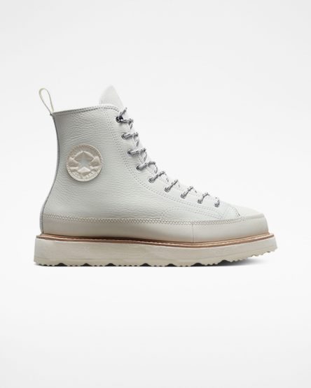 Dámské Boty Converse Chuck Taylor Crafted Vysoké Béžový Béžový Bílé Růžové | CZ WFHL30